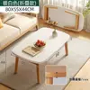 Mesa de centro apartamento pequeño sala de estar nórdica hogar simple minimalista moderno casa de alquiler mesa lateral de sofá mesa de centro de doble capa mesa pequeña