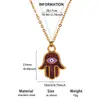 Pingente de Colar Esmaltado Colorido Vintage Transfronteiriço, Não Desbota, Design de Olho Cruzado em Forma de Coração Feminino, Aço Inoxidável Estiloso