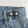 Fivela de Ajuste de Cintura Removível para Apertar o Tamanho da Cintura das Calças, Broche para Apertar Jeans, Alfinete Ajustável