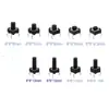 50 piezas de interruptores táctiles de conexión directa 6*6*4.3/5/6/7/8/9/10/11/12/1M microinterruptores de botón