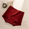Cuecas Boxer de Algodão de Xinjiang, 80 Fios, Tamanho Plus Size, Roupa Íntima Feminina 100% Algodão, Comprimento Estendido, Fundo 100% Algodão, Cintura Média-Alta, Roupa Íntima Feminina 100% Algodão