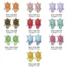 Decoraciones para Uñas Luminosas de Color Mixto de Venta Caliente, Boca Ondulada, 3D Hielo Transparente Colorido, DIY Colorido, Tortuga, Venta al por Mayor