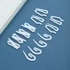Gancho en S de Plástico para Cortina Gancho Puntiagudo Riel de Cortina para Coche Gancho en S Nano Accesorios para Colgar Cortinas Accesorios para Cortinas Venta Directa de Fábrica