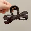 Pinza para el pelo de tamaño mediano para mujer, estilo de alta gama, pinza para la parte trasera de la cabeza, pinza de tiburón, herramienta para fijar coletas altas, accesorio para el pelo
