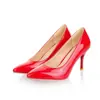 Venta al por mayor 2026 Primavera y Otoño Nuevos Zapatos de Salón de Tacón Alto Stiletto Punta Fina Poco Profundos para Mujer, Tallas 30-47