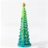 Nuevas decoraciones navideñas transfronterizas, luces para árbol de Navidad, adornos de mesa y decoraciones de iluminación para árboles de Navidad de exterior