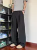 Pantalones Casuales de Lino Color Albaricoque para Hombre, Pantalones Finos Transpirables de Talla Grande para Verano, Pantalones Largos Rectos Sueltos para el Trabajo de Verano