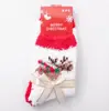 Calcetines de Navidad de Terciopelo Coral Transfronterizos para Mujer Invierno Engrosados Cálidos Calcetines para Dormir Calcetines para el Suelo del Hogar Alta Elasticidad Sin Apretar Calcetines para Padres e Hijos