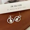Pendientes Dulces Redondos de Perla de Imitación para Mujer, de Alta Gama, a la Moda, Versátiles, Pendientes Exquisitos, Pendientes Estilo Nicho Ins
