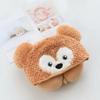 Almohada de Cuello en U con Capucha Rellena Dibujos Animados Protección para el Cuello al Dormir Siesta Oficina Hogar Almohada Multifuncional Regalos para Niños y Niñas