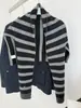 Nuevo Chal de Punto a Rayas de Bloques de Color Estilo Coreano para Mujer Moda Otoño/Invierno Bufanda Cálida Versátil Prenda Exterior Elegante para Superponer