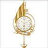 Reloj de Pared Polaris para Sala de Estar Hogar Vela Reloj de Pared Distintivo de Lujo Famoso en Internet Lujo Ligero Arte Moda Colgante de Pared Restaurante