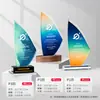 Troféu de Cristal Personalizado com Estrela de Cinco Pontas, Medalha de Honra para Reunião Anual para Reconhecer Funcionários Notáveis, Certificado de Canto, Basquete