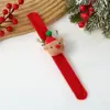 Muñeco de Peluche de Dibujos Animados Anillo a Presión Pulsera de Pareja Regalo para Niños Niñas Navidad Reno Muñeco de Nieve Accesorios Decorativos