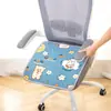 Cojín de asiento de látex para uso doméstico, almohadilla refrescante para oficina, cojín para silla para estar sentado mucho tiempo, cojín de taburete de cuatro estaciones para estudiantes, almohadilla antideslizante de dibujos animados para glúteos