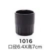 Taza Negra de Melamina, Taza de Té Resistente a Roturas, Copa de Vino A5 Comercial, Taza de Plástico Creativa, Utensilios para Beber Imitación Porcelana para Restaurante
