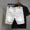 Comercio Exterior Dropshipping 2026 Estilo Coreano Holgados Pantalones de Cinco Puntos Moda Simples Shorts Nuevos Jeans Casuales para Hombre
