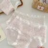 Lenguaje Secreto Dora Chica Linda Dulce Simple Lujo Ligero Estilo Fresco 10A Algodón Puro Ropa Interior Suave de Algodón para Niñas