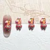 Accesorios Nuevos de Uñas de Moda Mezcla de Dibujos Animados Variados Popular Resina Moño Decoraciones Pequeñas Flores
