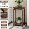 Soporte de exhibición de piedra, soporte para pecera, base, mesa auxiliar, mesa de rincón, soporte para plantas, sala de estar de madera maciza de pie