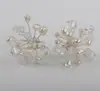 Brincos de Noiva com Desconto Limitado Acessórios para Vestido de Casamento Brincos de Noiva Liga de Metal Pérola Artificial Acessórios Venda Direta de Fábrica