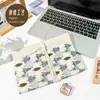 Cuaderno de Mano A5 de Tela Extraíble de Aspecto Elevado, Fresco y Sencillo, Estilo Ins, Cuaderno con Goma Elástica de Hojas Sueltas
