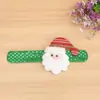 Círculo Pop Luminoso de Natal com Luz Pulseira de Pat Pat Criativa Infantil Presente Festa Círculo Pat Colorido Atacado