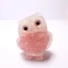 Pegamento Popular Transfronterizo Animal de Resina Búho Grava de Cristal Muebles para el Hogar Artesanía Souvenirs Regalos