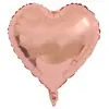 Globo de película de aluminio con forma de corazón 'Amor' de 18 pulgadas para fiesta de cumpleaños, boda, globo de papel de aluminio en forma de corazón, globo para decoración de habitación de boda, venta al por mayor