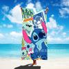 Stitch Personalizado TEMU Venta Caliente Toalla de Playa Estampada de Stitch de Gran Tamaño Niños Adultos Toalla de Natación