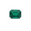 Fábrica de Joyería Aocai Venta al por mayor Esmeralda de Cultivo Rectangular Facetada Piedras Sueltas Joyería con Piedra Principal Certificada por Agl