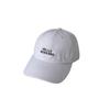 Gorra de Béisbol Bordada Simple para Mujer Primavera y Verano Estilo Coreano Combinable Gorra para Cabeza Grande Casual Sombrero de Copa Suave a la Moda para Hombre