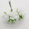 Materiais para Corsage de Pulso de Noiva Headpiece Flor de Cabeça Flor Artificial Flor de Simulação Rosa Guirlanda Artesanal DIY Materiais Flor de Seda