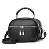 Nova bolsa de mão, bolsa redonda mini, bolsa de ombro fashion, bolsa transversal simples, bolsa feminina casual, bolsa de mãe