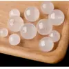 Beibeifu Cristal Hetian Kunlun Calcedônia Branca Contas Soltas DIY Acessórios de Contas de Cristal e Jade Material de Jade para Miçangas