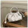 Bolso de Mano con Estampado de Mariposas Nuevo Otoño e Invierno 2024 Bolso de Hombro Plegado Moda Hermoso Diseño de Nicho Bolso para Mujer