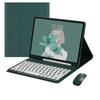 Para Samsung S9 Tablet de 12,4 polegadas Teclado Bluetooth Slot para Caneta Capa de Couro A89 Tecla Redonda Case para Teclado S6lite