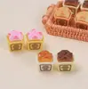 Mini Cupcake Brinquedos de Comida Criativos Artesanais DIY Acessórios Cola de Creme Resina Pequenos Acessórios Materiais Atacado