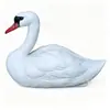 Novos ornamentos flutuantes de cisne negro e cisne branco artificiais para lagos de jardim, para decoração de paisagismo externo na Rússia e no Canadá