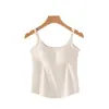 Nueva Ropa Interior Térmica Integrada Acolchada de Ajuste Delgado para Mujer Estilo Otoño e Invierno con Hermoso Diseño en la Espalda y Camisola