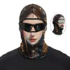 Máscara Respirável à Prova de Vento e Proteção Solar Transfronteiriça, Capuz para Ciclismo ao Ar Livre Masculino, Gola de Caveira, Gola Protetora Solar para Motocicleta Feminina