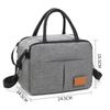 Bolsa Térmica Transfronteiriça da Amazon para Trabalhadores de Escritório, Lancheira Térmica, Bolsa Bento, Mochila de Ombro, Bolsa de Negócios Portátil