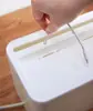 Caja de almacenamiento de alambre al por mayor caja de almacenamiento de enchufes y cargadores caja organizadora de cables de alimentación de escritorio y cables de datos