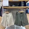 Shorts de Longitud Media para Hombre y Mujer con Cintura Elástica, Versátiles Casuales de Color Sólido de Cinco Puntos, Nuevo Modelo Primavera/Verano 2025 477515