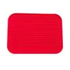 Alfombrilla de Drenaje para Cocina Alfombrilla de Silicona para Mesa de Comedor Alfombrilla Filtro para Tazas de Agua Tabla de Cortar Fija Antideslizante Anti-Quemaduras Cacerola Alfombrilla Doméstica de Aislamiento Térmico