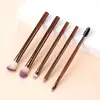 Corretivo e Pó Solto de Longa Duração, Conjunto de 7 Pincéis de Maquiagem Coloridos, Inclui 12 Pincéis para Blush e Sombras, Modelo Transfronteiriço Temu