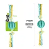 Juguete para Mascotas Transfronterizo Nunbell Cuerda de Algodón para Perro Juguete para Masticar Pelota de Goma Pelota de Juguete para Entrenamiento Interactivo para Perros