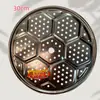 Rejilla de Acero Inoxidable, Rejilla Espesada para Cocinar al Vapor, Bandeja para Cocinar al Vapor, Lámina para Cocinar al Vapor, Wok, Tapete para Cocinar al Vapor a Baño María para Uso Comercial, 24-60