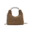 Generación transfronteriza al por mayor bolso de mano de diamantes completo bolso de mujer 2024 verano nueva moda cadena diamante hombro bandolera