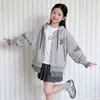 Nueva chaqueta exterior de dibujos animados de otoño para niñas, ropa infantil elegante, cárdigan con capucha, top casual para primavera y otoño
